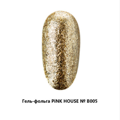 Pink House Жидкая фольга В005 Золото (баночка) 