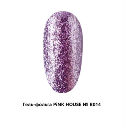 Pink House Жидкая фольга В014 Нежно-фиолетовый (баночка) 