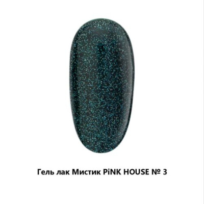 003 mystic color гель лак pink house
