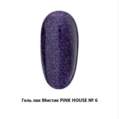 006 mystic color гель лак pink house