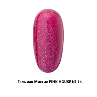 014 mystic color гель лак pink house