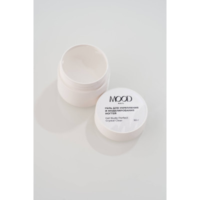 Гель MOODNAIL Nude Perfect Crystal Clear 30г