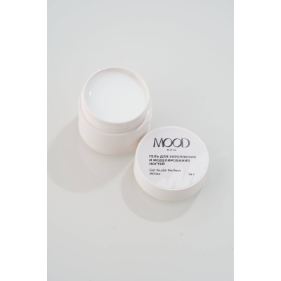 Гель MOODNAIL Nude Perfect White 30г