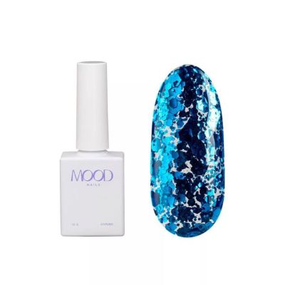 MOODNAIL Гель-лак Just shine blue, 10г