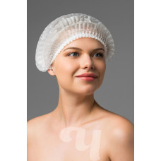 Шапочка шарлотка белая 50шт