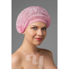 Шапочка шарлотка розовая 50шт