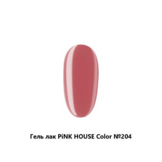204 color гель-лак pink house