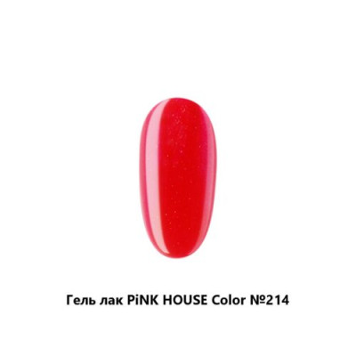 214 color гель-лак pink house