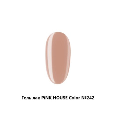 242 color гель-лак pink house