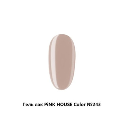 243 color гель-лак pink house