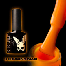 Гель-лак CHICAPILIT серия "Токсик" Burning Man | Бернинг Мен №3 10мл