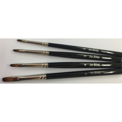 Ju.Bilej Кисть "Язычок" имитация колонка №6