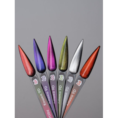 Pink House гель-лак 9D кошка 04