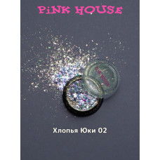 Хлопья Юки №2 pink house ##28