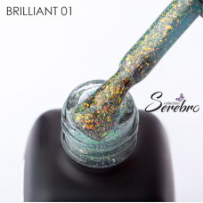 Гель-лак "Brilliant" "Serebro collection" №01, 11 мл