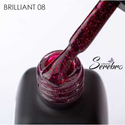 Гель-лак "Brilliant" "Serebro collection" №08, 11 мл