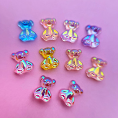 Фигурки ZOO 1810 объёмные "Медвежата" 9,5*11 10шт