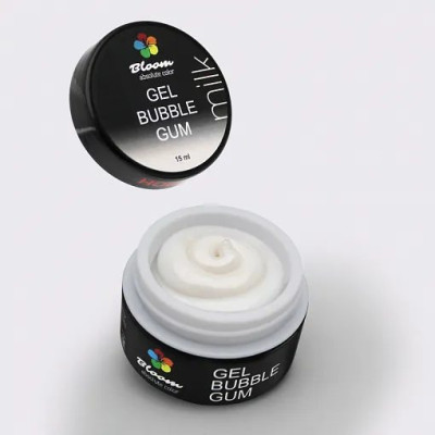Bloom гель-пластилин Bubble gum MILK 15мл