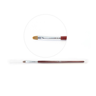 Кисть TNL для геля улучшенная №08