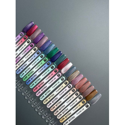 004 crystal гель лак pink house