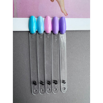 083 crystal гель лак pink house