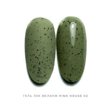 02 color гель-лак меланж pink house