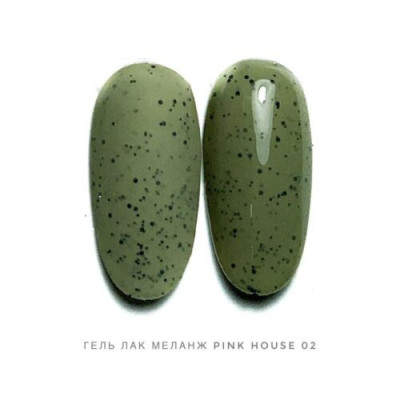 02 color гель-лак меланж pink house