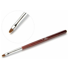 Кисть для геля TNL закругленная №03 улучшенная в тубе	