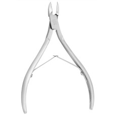 Кусачки для кутикулы Nippon Nippers (N-04F-9) Лезвие прямое 9 мм. Двойная пружина. Матовые