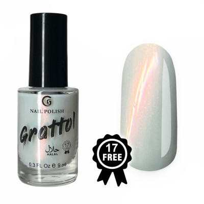 Grattol GPH01 Color Nail Polish White pearl