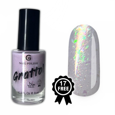 Grattol GPF02 Color Nail Polish Moon farfor