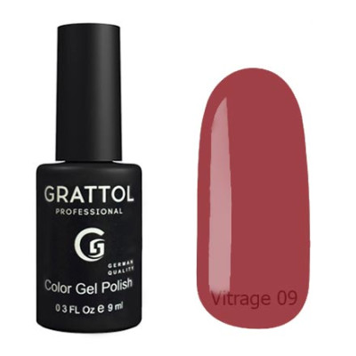 Grattol Color Gel Polish Vitrage 09