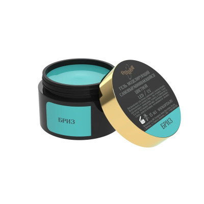  Гель ОПЦИЯ Моделирующий самовыравнивающийся "БРИЗ" 15мл (арт.39010)