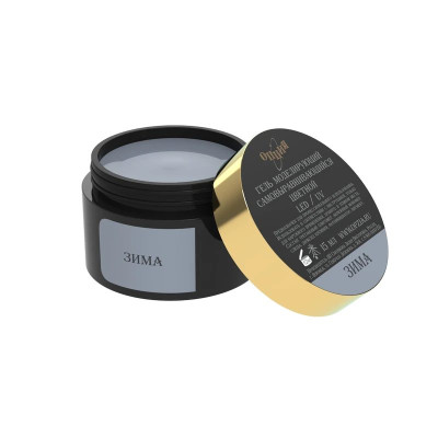  Гель ОПЦИЯ Моделирующий самовыравнивающийся "ЗИМА" 15мл (арт.39012)