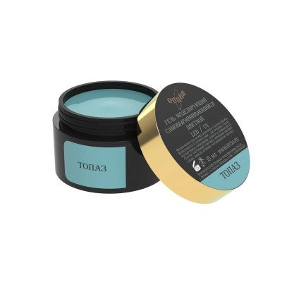  Гель ОПЦИЯ Моделирующий самовыравнивающийся "ТОПАЗ" 15мл (арт.39023)