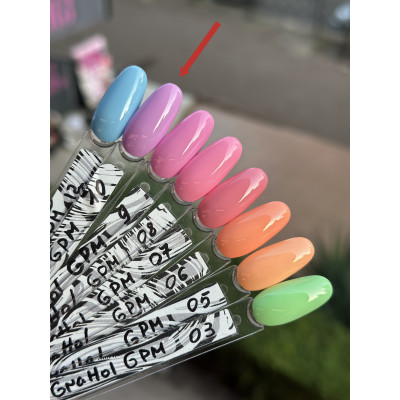 Grattol GPM10 Color Nail Polish Lavender Raf
