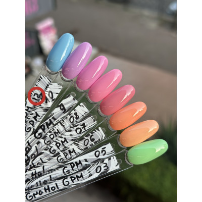 Grattol GPM12 Color Nail Polish Curacao