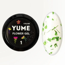 Гель YUME COLOR Flower № 1, 5 гр