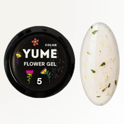 Гель YUME COLOR Flower № 5, 5 гр