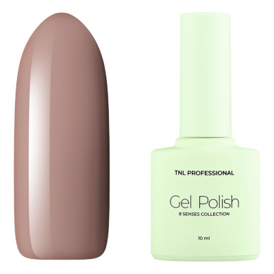 Гель-лак TNL 8 Чувств №110 - тирамису (10 мл.)