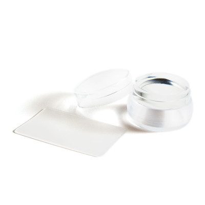 TNL Штамп для стемпинга большой плоский (прозрачный)