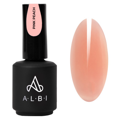 Жидкий гель ALBI LIQUID GEL Pink Peach, 15мл