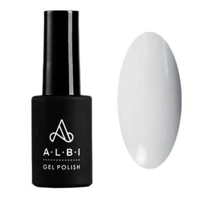 Гель-лак Albi 016, 10 мл белый