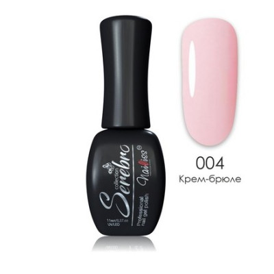 Гель-лак "Serebro" №004, 11 мл