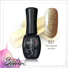 Гель-лак "Serebro" №021, 11 мл