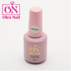Olea Nail PREMIUM каучуковая база MEDIUM 15мл (розовая)