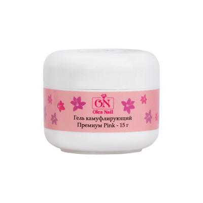 камуфлир. гель Премиум Pink 15г olea nail арт.5052