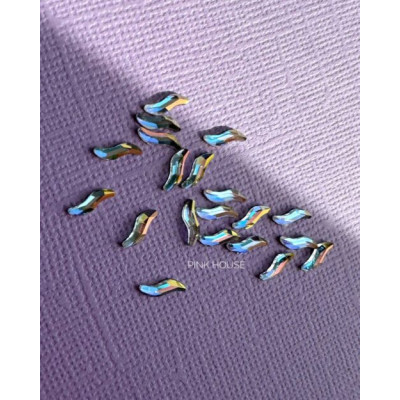 Pink House Стразы "сваровски" ВОЛНА 20 шт