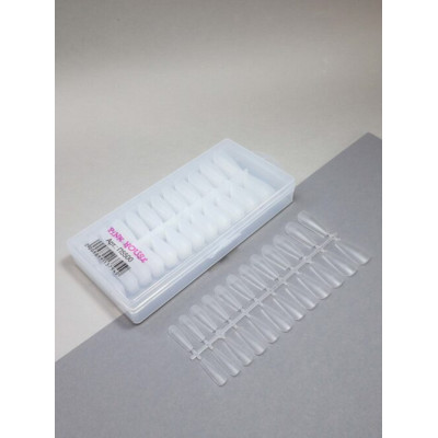 Pink House Типсы гелевые матовые балерина 240 шт. арт.5500