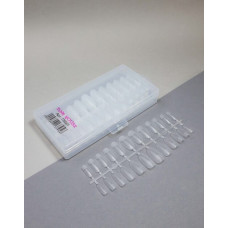 Pink House Типсы гелевые матовые овал 240 шт. арт.5501